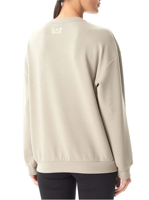Emporio Armani - Felpa donna - beige EA7 | 7W001488AF24375U6225