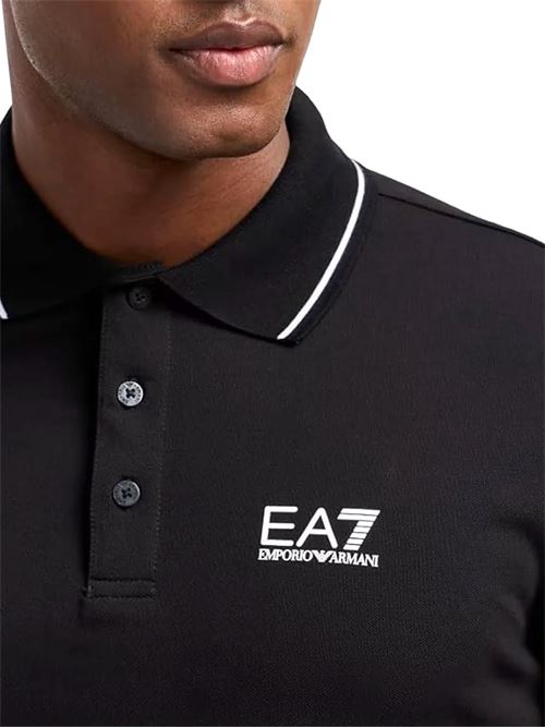 Emporio Armani - Polo uomo - nero EA7 | 8NPF16PJVUZ1200