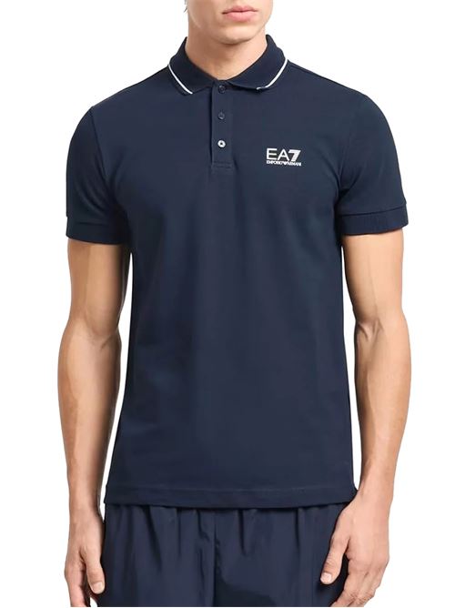 Emporio Armani - Polo uomo - blu EA7 | 8NPF16PJVUZ1562