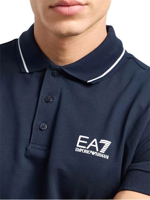 Emporio Armani - Polo uomo - blu EA7 | 8NPF16PJVUZ1562