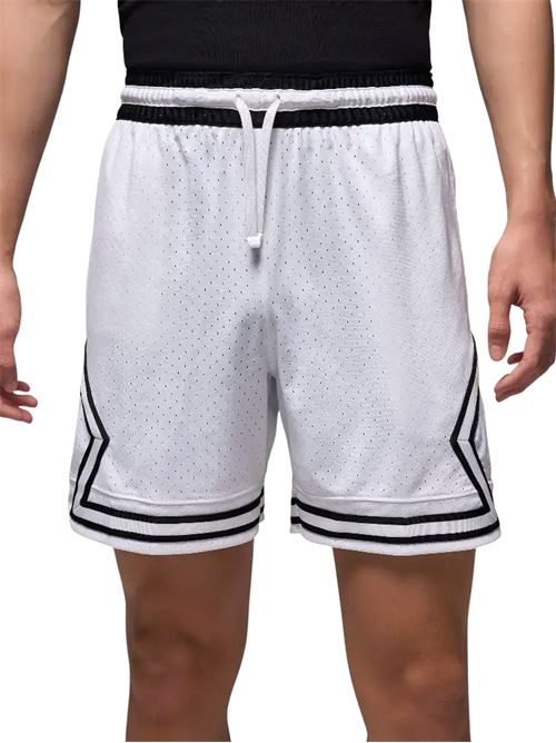 Dri Fit Diamond - Shorts uomo - bianco/nero JORDAN | HF9910100