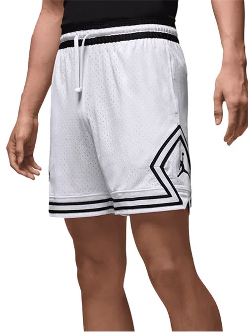 Dri Fit Diamond - Shorts uomo - bianco/nero JORDAN | HF9910100