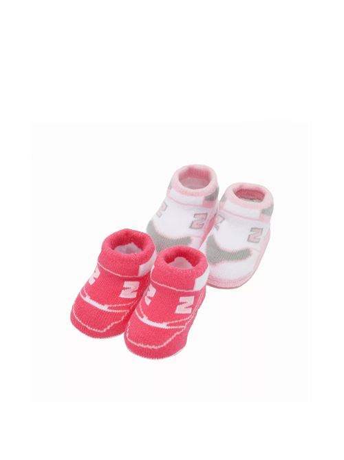 Classic Bootie Set da 2 pezzi - Calze bambino - bianco/rosa NEW BALANCE | LAKB0104LLS