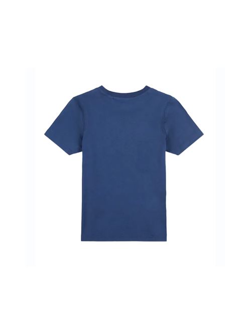 Stacked Logo Tee - T-Shirt bambino - blu NEW BALANCE | LAKB0297NNY