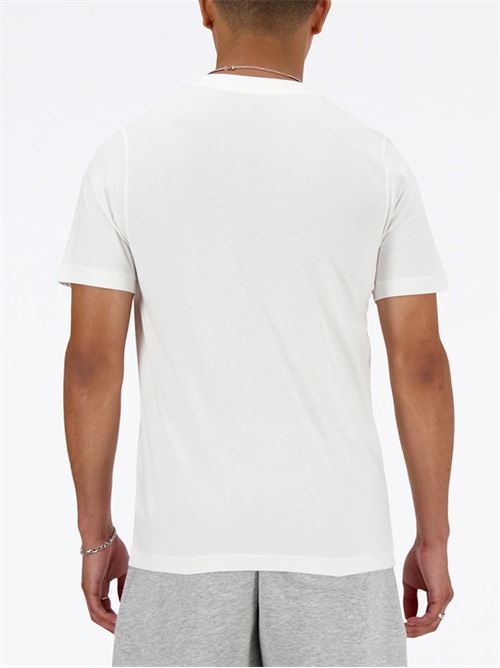 Essentials Logo - T-Shirt uomo - bianco NEW BALANCE | MT41502WT
