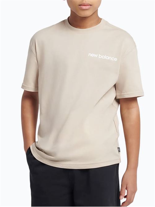 Graphic Tee - T-Shirt bambino - beige NEW BALANCE | YT61A21ATWF