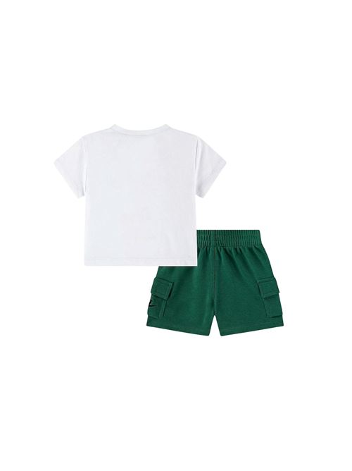 Futura Tee - Completino bambino - bianco/verde NIKE | 66N041EJ1