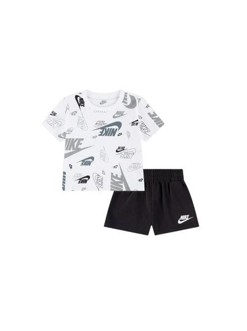 Futura Tee - Completino bambino - bianco/nero NIKE | 66N043G9Q