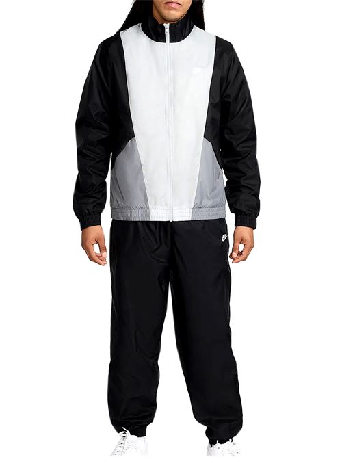 Club Sportwear - Tuta uomo - nero/bianco NIKE | HJ1985010