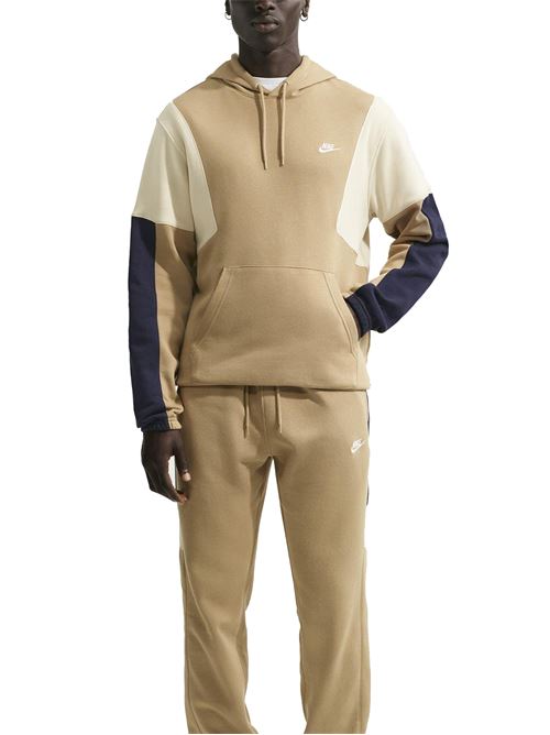 Club Fleece - Tuta uomo - beige NIKE | HV1165297