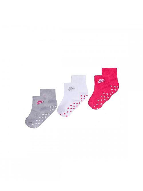 Core Swoosh - Calze bambino - bianco/grigio/fucsia NIKE | NN0050A4Y