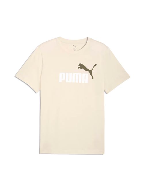 Essentials Logo Tee - T-Shirt uomo - beige PUMA | 68470886