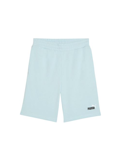 Essentials Logo - Shorts uomo - celeste PUMA | 68471548