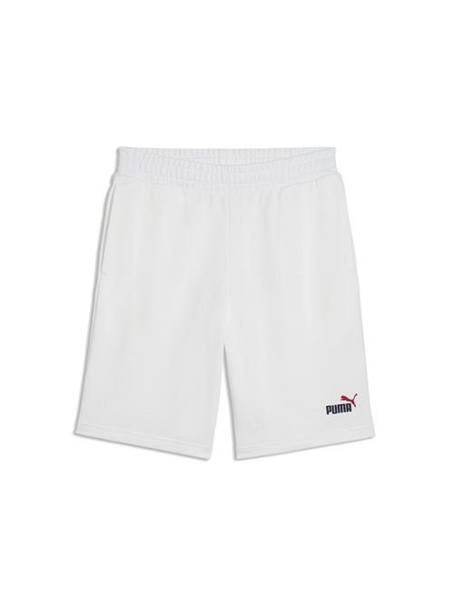 Essentials Logo - Shorts uomo - bianco PUMA | 68471552