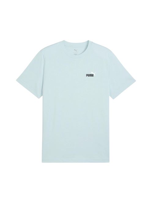 Essentials Logo Tee - T-Shirt uomo - celeste PUMA | 68471748