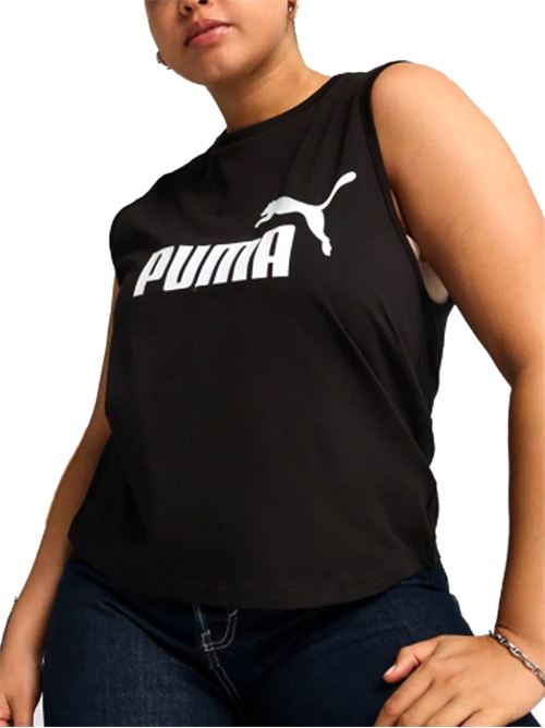 Essentials Logo - Canotta donna - nero PUMA | 68496801