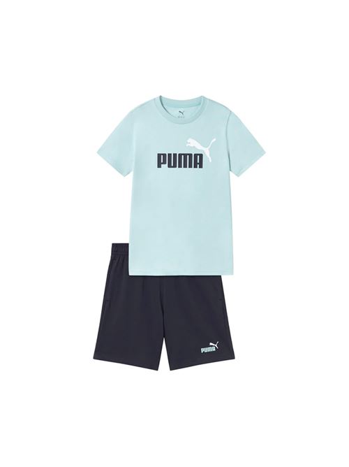Essentials Logo - Completino bambino - celeste/nero PUMA | 68629848