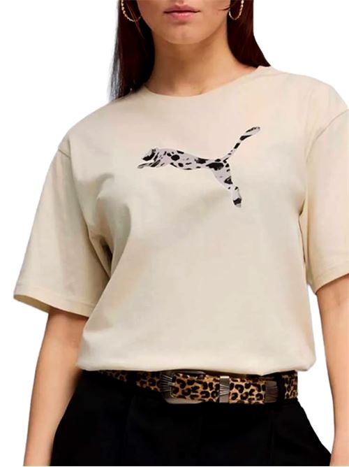 Essentials Graphic Animal - T-Shirt donna - beige PUMA | 69182187