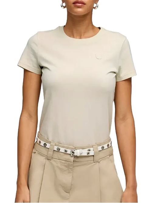 Essentials Elevated Tee - T-Shirt donna - beige PUMA | 69185587