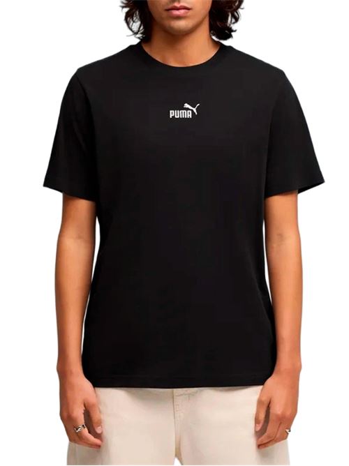 Essentials Logo Tee - T-Shirt uomo - nero PUMA | 69291201