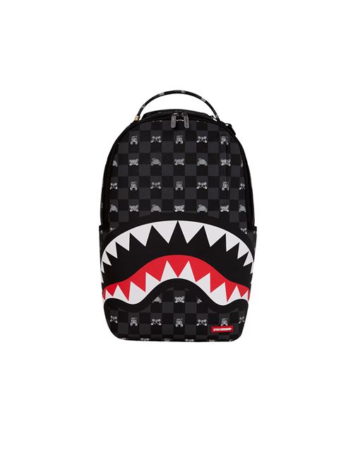Gray Peeking Character Check - Zaino unisex - nero SPRAYGROUND | 910B8872NSZ.