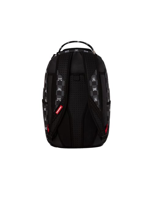 Gray Peeking Character Check - Zaino unisex - nero SPRAYGROUND | 910B8872NSZ.