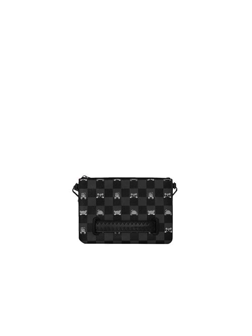 Gray Peeking Character Check - Pochette unisex - nero SPRAYGROUND | 910B8915NSZ.