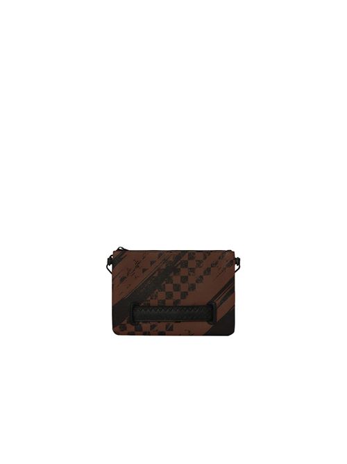 Smeared Grunge Savage - Pochette unisex - marrone SPRAYGROUND | 910B8969NSZ.