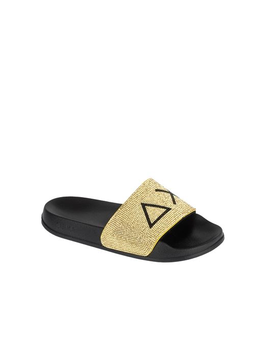 Slippers - Ciabatte donna - nero/oro SUN68 | X362111143