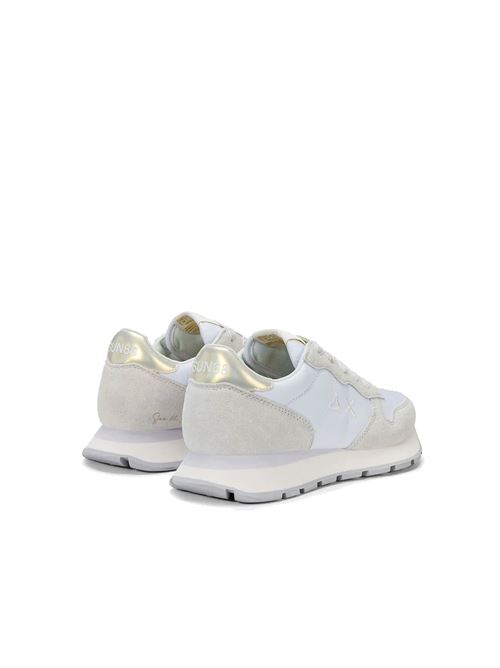 Ally Glitter Textile - Sneakers donna - bianco SUN68 | Z3620201