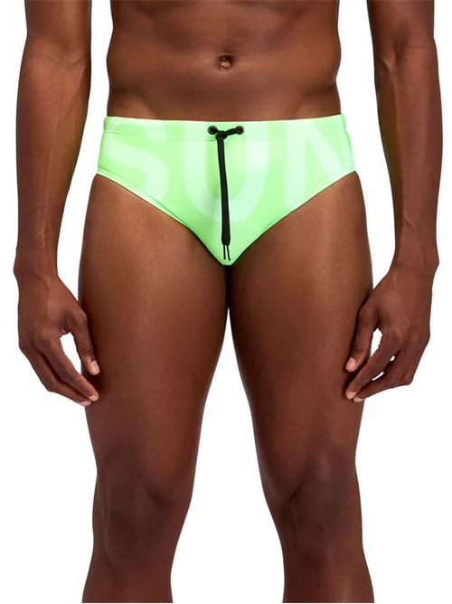 Swim Logo - Costume da bagno uomo - verde fluo SUNDEK | M296SSL410024801