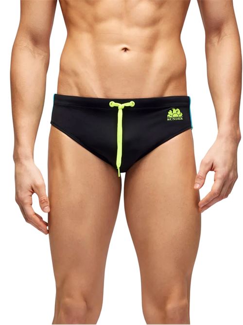 Swim Logo - Costume da bagno uomo - nero SUNDEK | M313SSL300000435