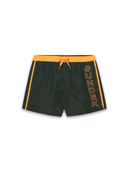 Board Shorts - Costume da bagno uomo - verde SUNDEK | M732BDTA10055102