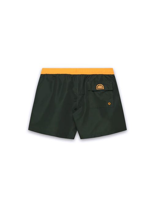 Board Shorts - Costume da bagno uomo - verde SUNDEK | M732BDTA10055102