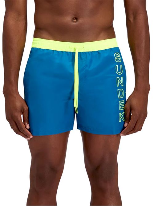 Board Shorts - Costume da bagno uomo - azzurro SUNDEK | M732BDTA100A9701