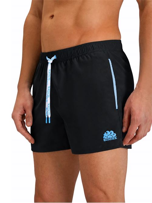 Board Shorts - Costume da bagno uomo - nero SUNDEK | M746BDRT30000401