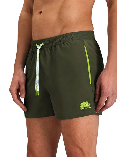 Board Shorts - Costume da bagno uomo - verde SUNDEK | M746BDRT30030201