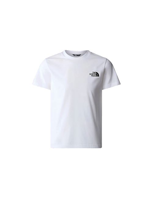Teen Simple Dome - T-Shirt bambino - bianco THE NORTH FACE | NF0A87T4FN41