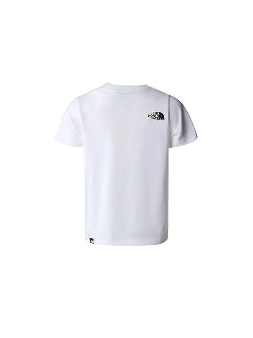 Teen Simple Dome - T-Shirt bambino - bianco THE NORTH FACE | NF0A87T4FN41