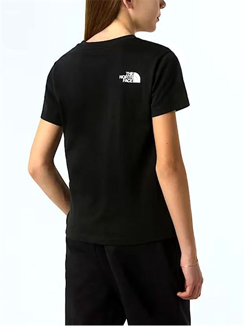 Teen Simple Dome - T-Shirt bambino - nero THE NORTH FACE | NF0A87T4JK31
