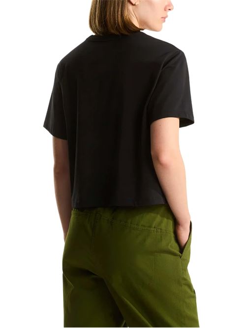 Evolution Simple Dome Crop - T-Shirt donna - nero THE NORTH FACE | NF0A8FDHJK31