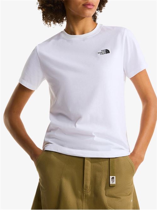 Evolution Simple Dome - T-Shirt donna - bianco THE NORTH FACE | NF0A8FX7FN41