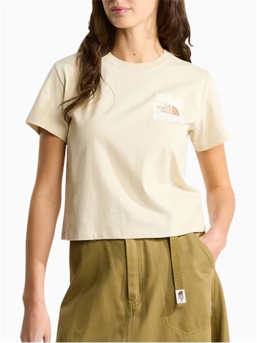 Sun Regular Desert Stone - T-Shirt donna - beige THE NORTH FACE | NF0A8GQSDOM1