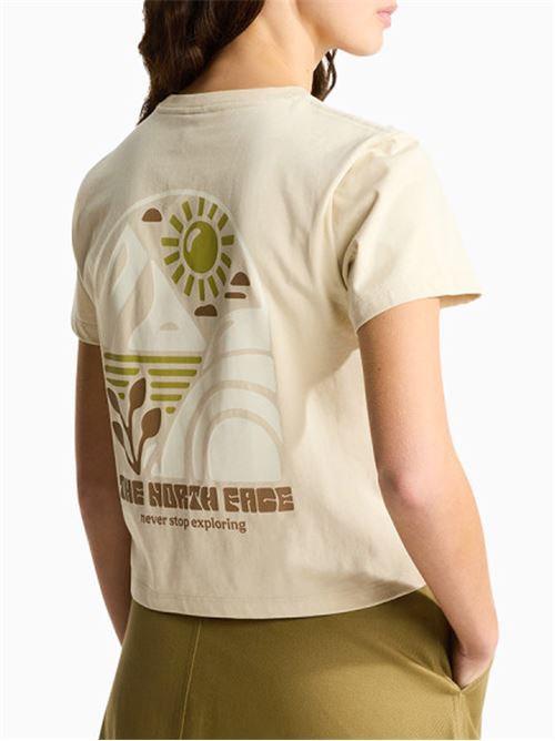Sun Regular Desert Stone - T-Shirt donna - beige THE NORTH FACE | NF0A8GQSDOM1