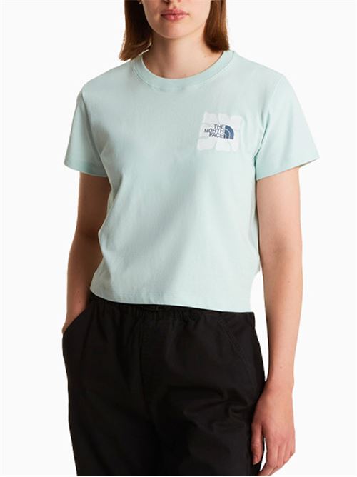 Sun Regular - T-Shirt donna - celeste THE NORTH FACE | NF0A8GQSG701