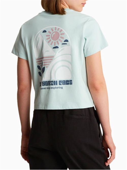 Sun Regular - T-Shirt donna - celeste THE NORTH FACE | NF0A8GQSG701