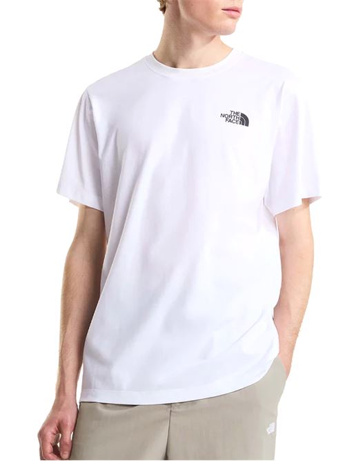 Vertical Regular - T-Shirt bambino - bianco THE NORTH FACE | NF0A8GV1FN41