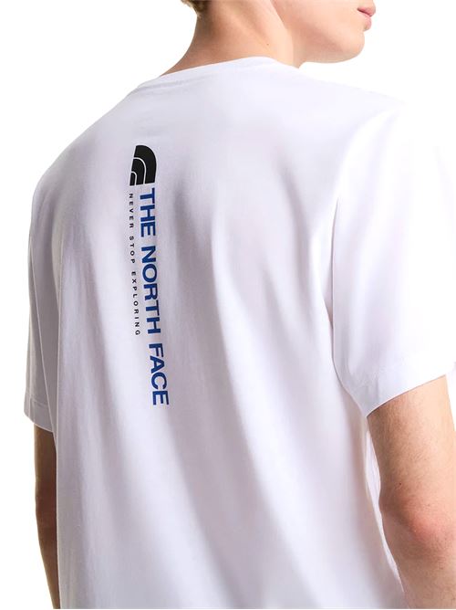 Vertical Regular - T-Shirt bambino - bianco THE NORTH FACE | NF0A8GV1FN41