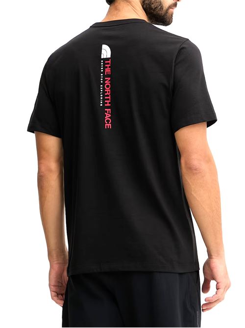 Vertical Regular - T-Shirt bambino - nero THE NORTH FACE | NF0A8GV1JK31