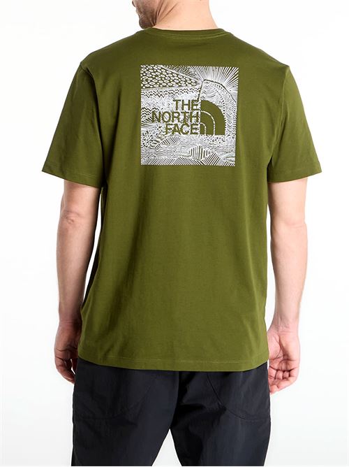 Box Celebration Regular - T-Shirt uomo - verde THE NORTH FACE | NF0A8GV2BRI1